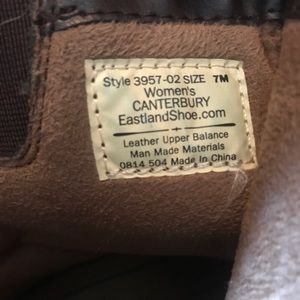 Eastland Shoes - Canterbury Brown Boots Eastland Shoes - Canterbury Brown Boots